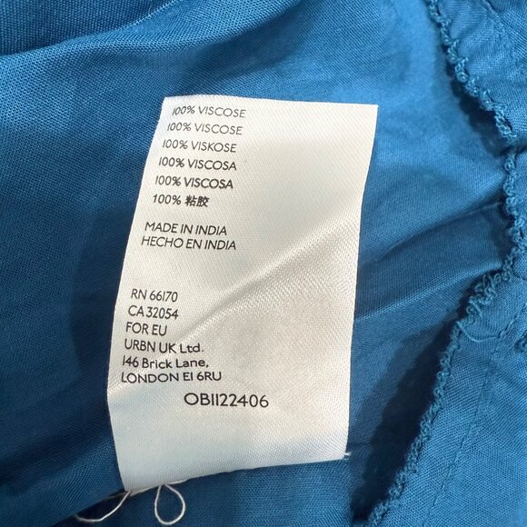 Anthropologie Sasha Maxi Dress S Ruffle Sleeveless Floral Boho Tiered Hem New - Picture 4 of 9